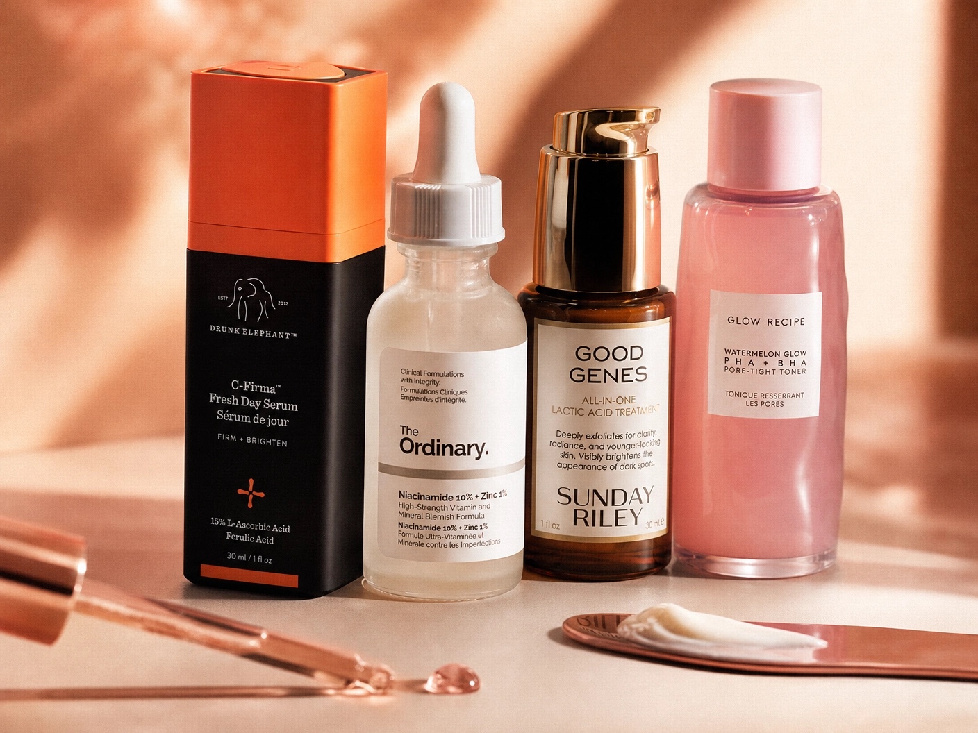 Produtos de skincare americanos